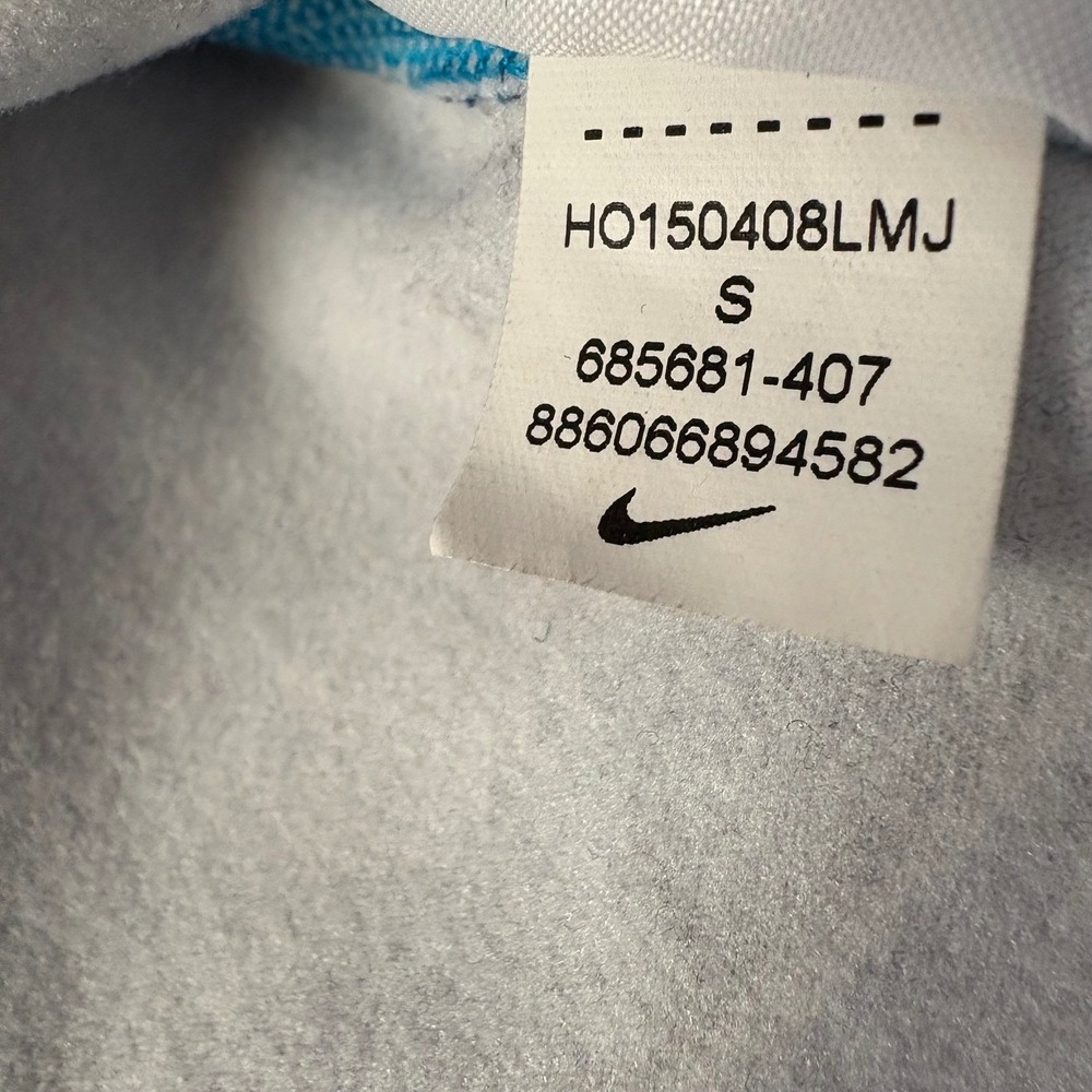 Nike Pro Hyperwarm Dri‎ Fit Women S Long Sleeve Run Top Blue  1/4 Zip Pullover - Picture 7 of 8